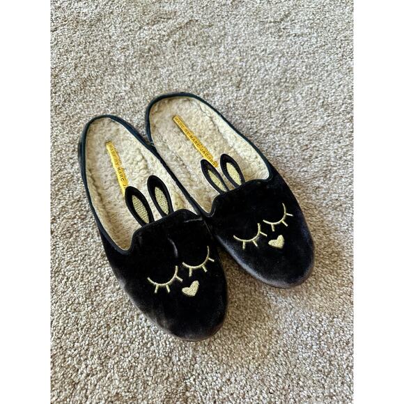 Marc by Marc Jacobs Shoes - Marc By Marc Jacobs Y2K Velvet Bunny Slippers Size 7.5